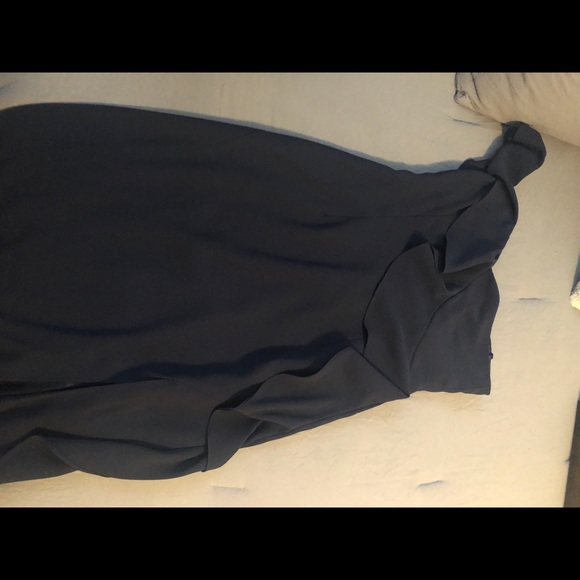 Gianni Bini One Shoulder Cascading Dress - Picture 2 of 7